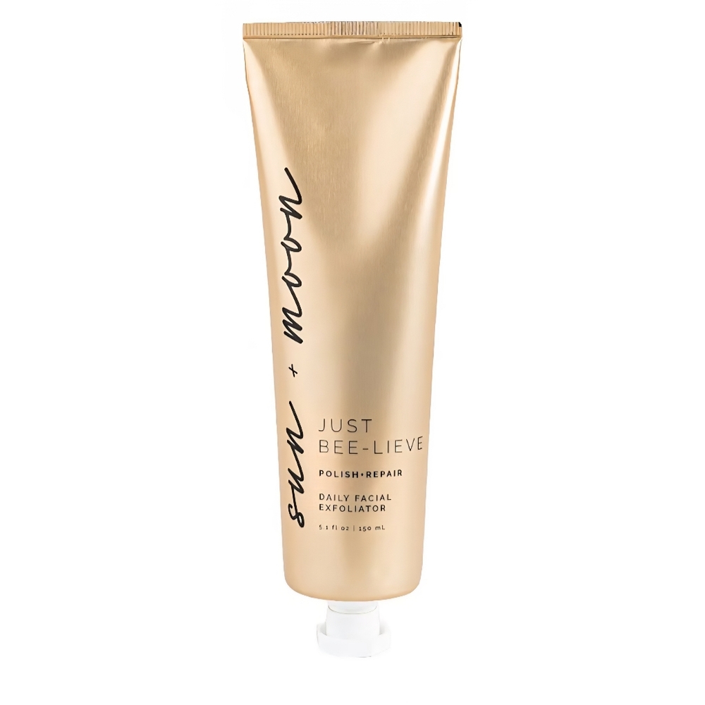 Sun + Moon, Just Bee-Lieve Polish+Repair, Daily Facial Exfoliator